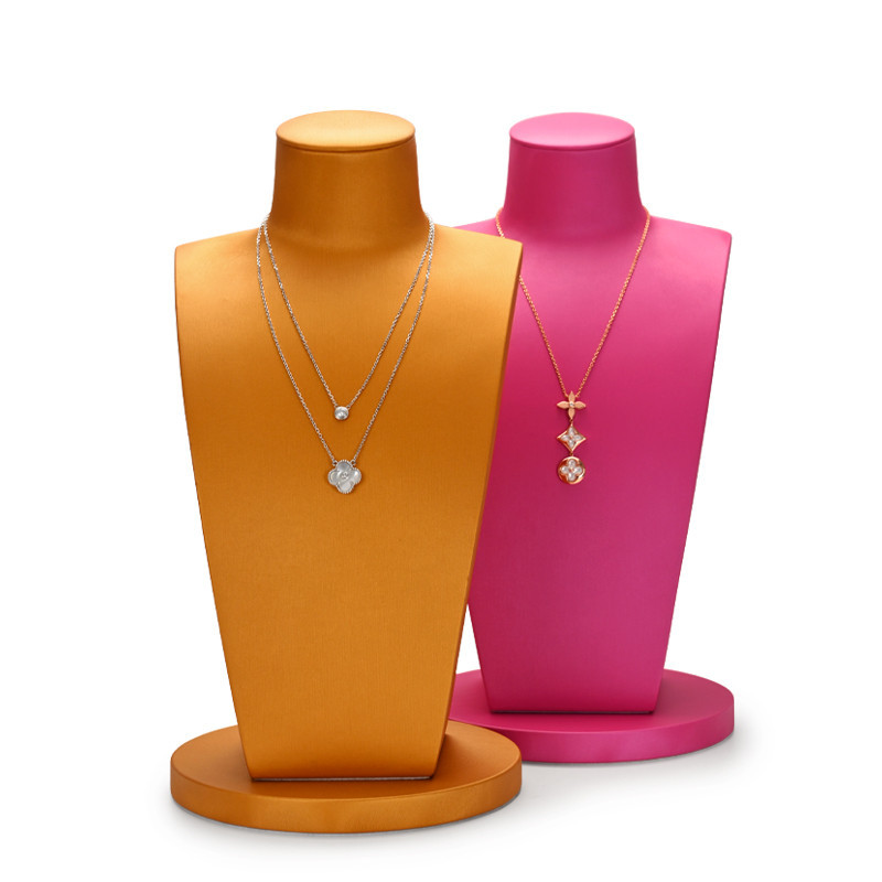 FANXI RX062 Custom colorful jewelry necklace bust for necklace bracelet jewelry shope display