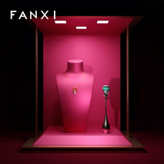 FANXI RX062 Custom colorful jewelry necklace bust for necklace bracelet jewelry shope display