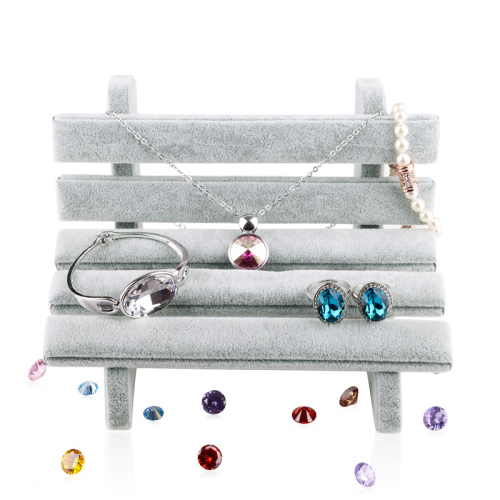 FANXI RB034 New arrival Sofa shape solid wood display stand Ring jewelry racks Nature Jewelry display stand