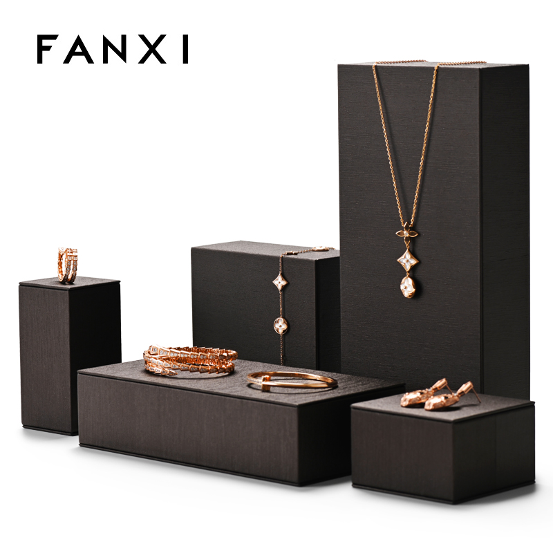 FANXI PU092 New Arrival Jewelry Display Stand for Earring Necklace Ring