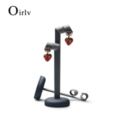 FANXI PU056 PU leather fashion jewelry earring display stand earring holder stand display