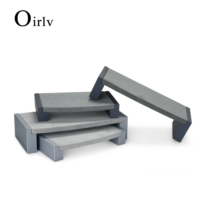 FANXI PU060 Luxury fashion PU leather microfiber jewelry display tray for ring bracelet bangle earring