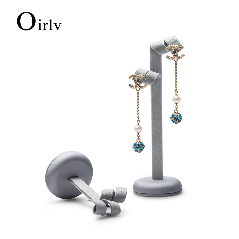 FANXI PU056 PU leather fashion jewelry earring display stand earring holder stand display