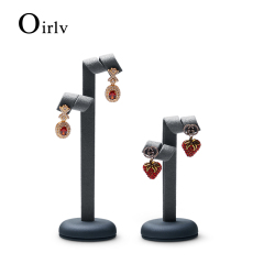 FANXI PU056 PU leather fashion jewelry earring display stand earring holder stand display