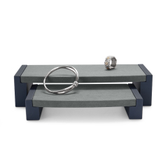 FANXI PU060 Luxury fashion PU leather microfiber jewelry display tray for ring bracelet bangle earring