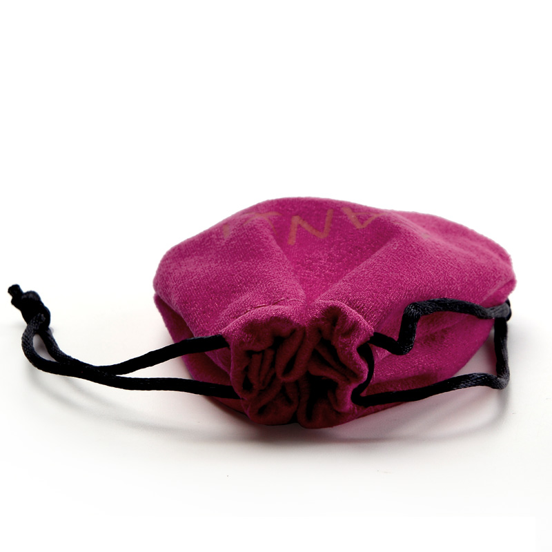 FANXI D026 Wholesale Custom Printed Dust Proof Small Jewelry Gift Suede Drawstring Suede Pouch Bag