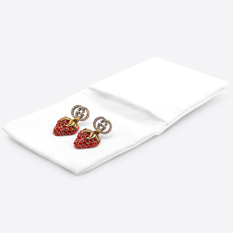 FANXI D033 high quality new double line fabric jewelry pouches accept custom logo