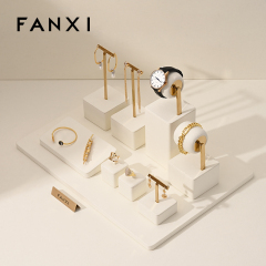 FANXI TT179 New design microfiber jewelry display sets for watch rings earrings