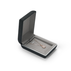 FANXI TC-H046 Black microfiber jewellery packaging box