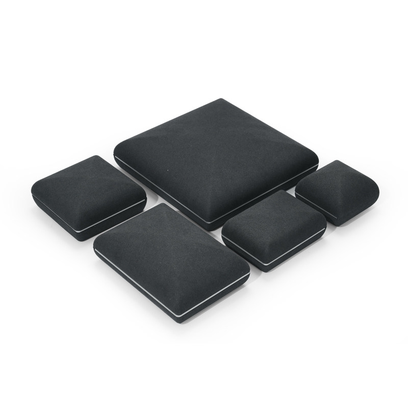 FANXI TC-H046 Black microfiber jewellery packaging box