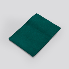 FANXI custom size green microfiber pouch for necklace pendant bracelet