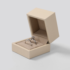 FANXI accept custom fashion design jewelry double ring box
