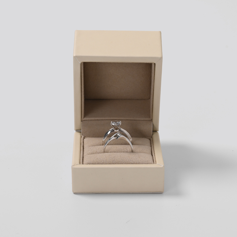 FANXI accept custom fashion design jewelry double ring box