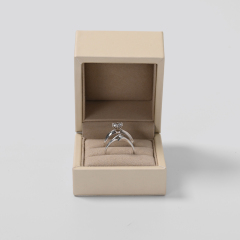 FANXI accept custom fashion design jewelry double ring box