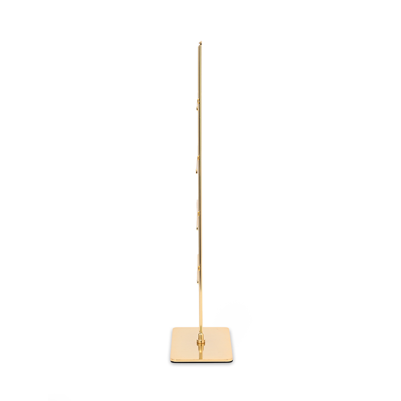 FANXI New arrival elegant design golden metal display rack for earrings