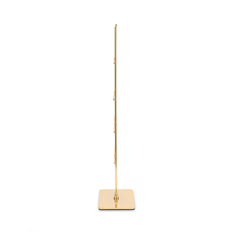 FANXI New arrival elegant design golden metal display rack for earrings