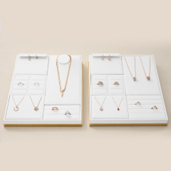 FANXI TT202 Jewelry Display Tray For plateau de prsentation de bijoux Creativity Custom Microfiber jewellery tray