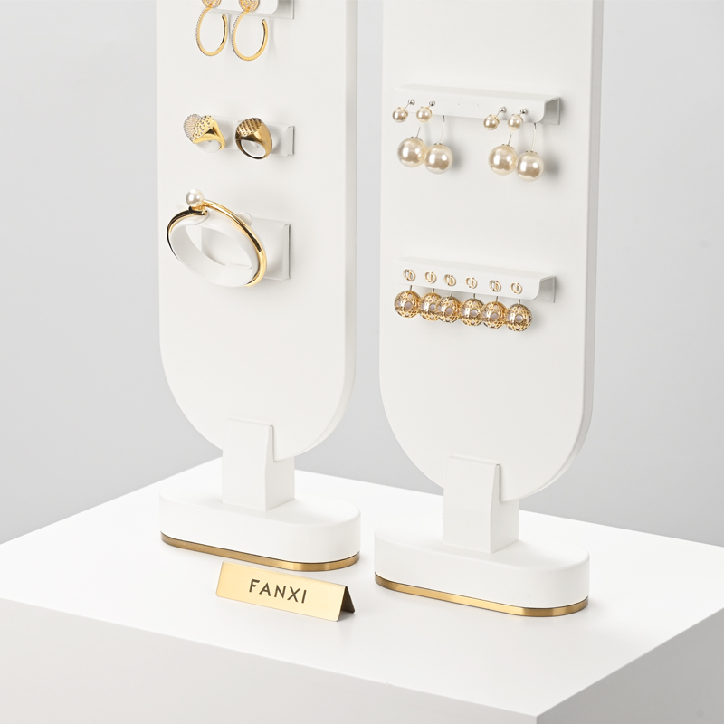 FANXI TT160 New fashion magnetic pu leather jewelry display set for showcase