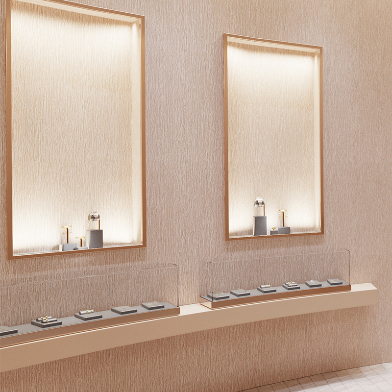 FANXI TT240 new launch luxury jewelry display sets for stores