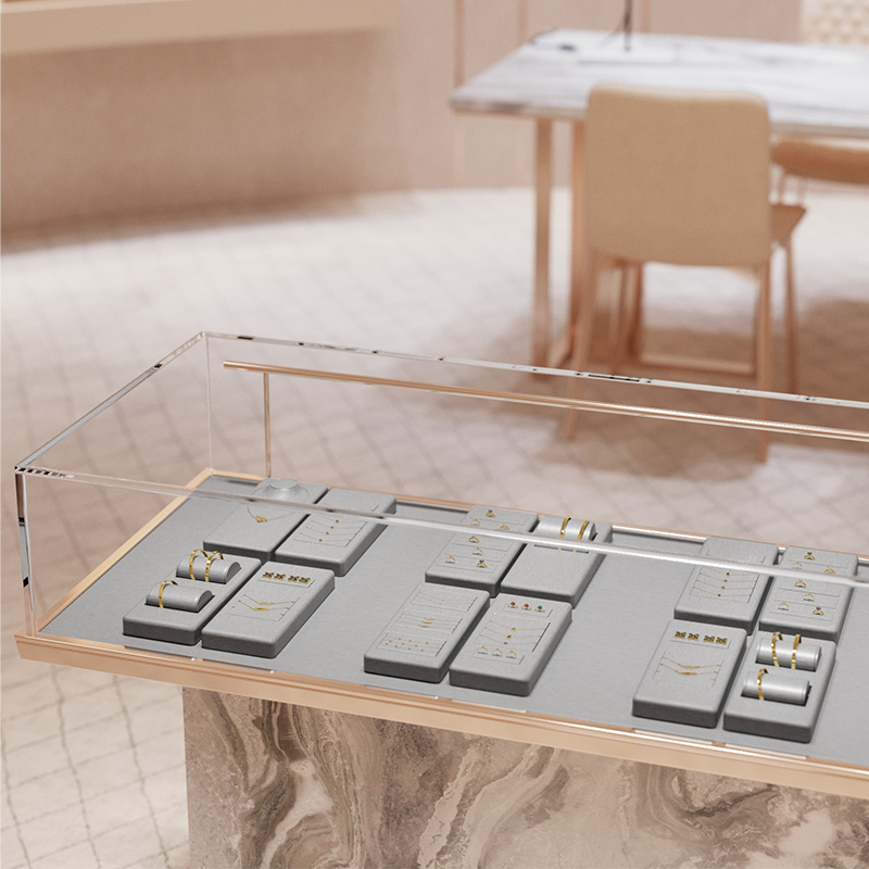 FANXI TT240 new launch luxury jewelry display sets for stores