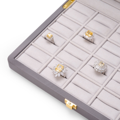 FANXI custom fashion jewelry ring box high end ring case