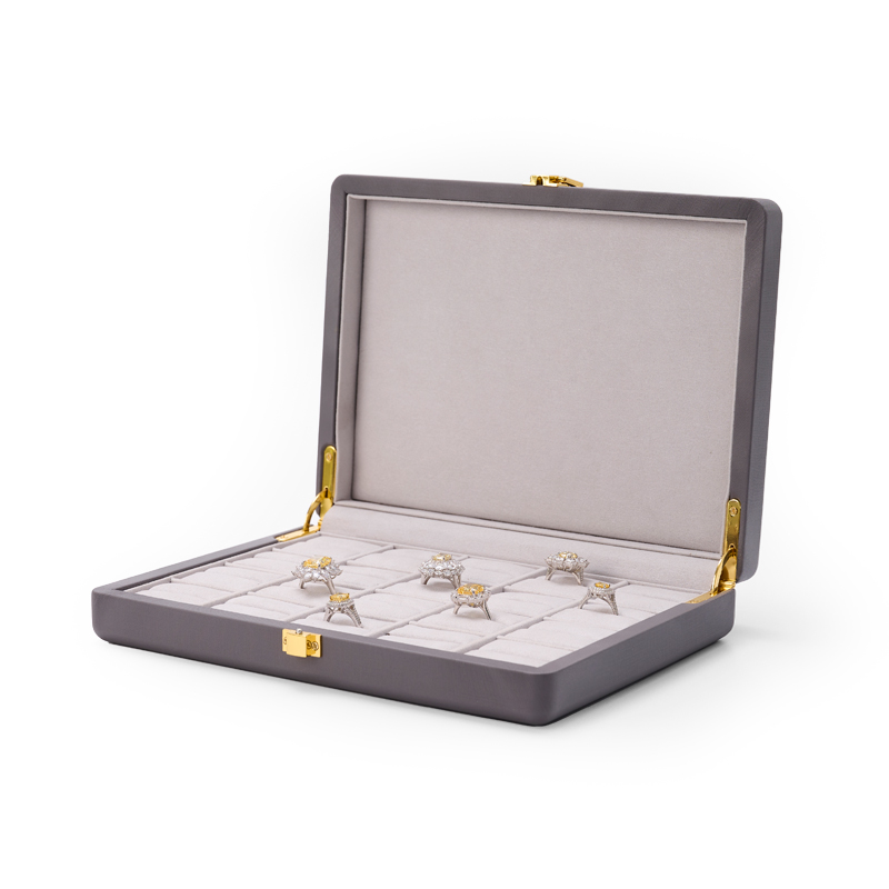 FANXI custom fashion jewelry ring box high end ring case