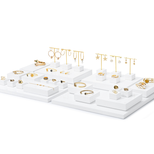 TT246 New custom jewelry display set for rings pendant earrings necklace