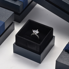 Custom logo jewelry packging box with bowknot TC-H07201