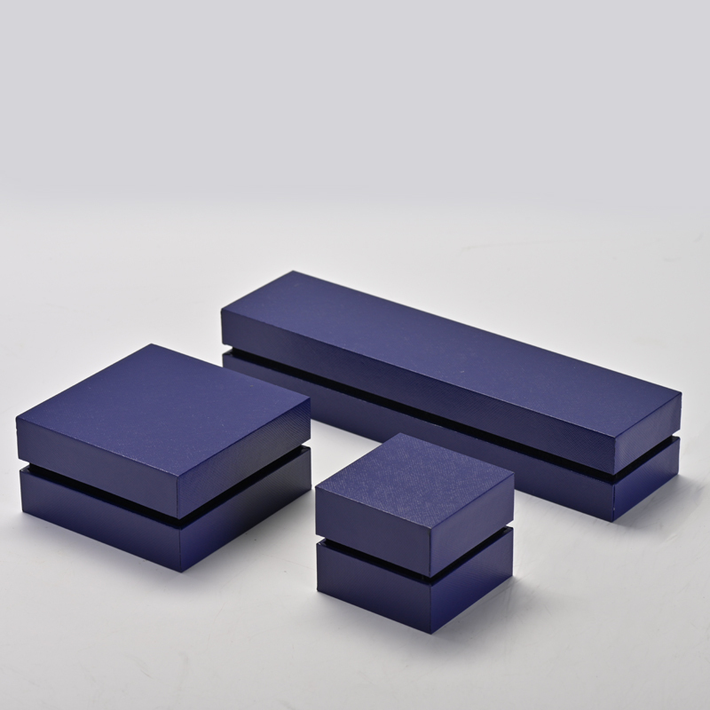 Accept custom color blue jewelry package box TC-H07102