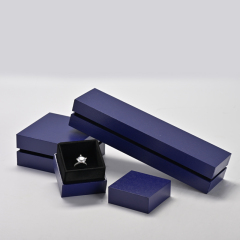 Accept custom color blue jewelry package box TC-H07102