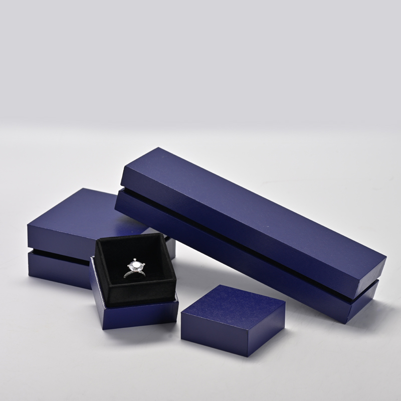 Accept custom color blue jewelry package box TC-H07102