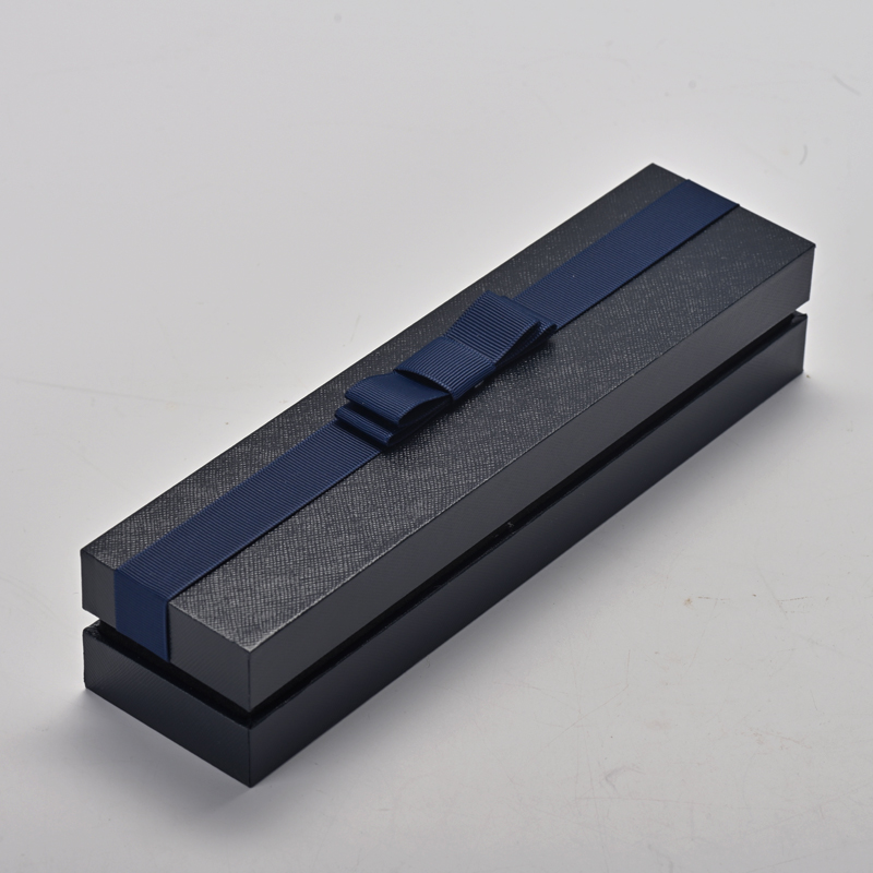 Custom logo jewelry packging box with bowknot TC-H07201