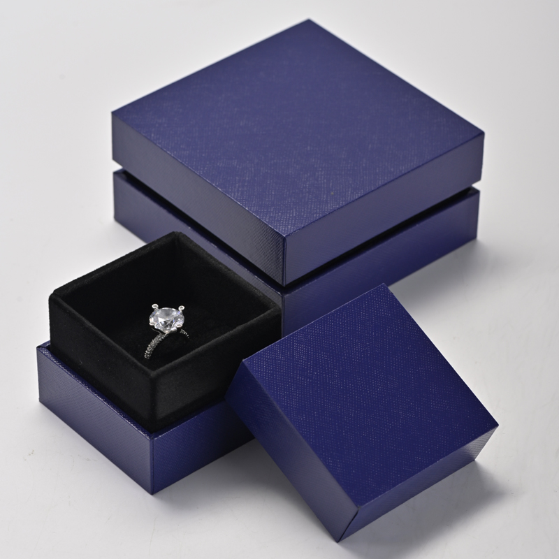Accept custom color blue jewelry package box TC-H07102