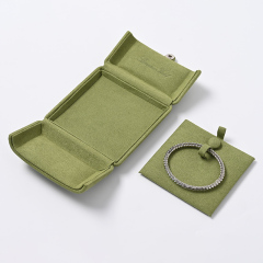 Luxury fashion design double opened bracelet box with package box