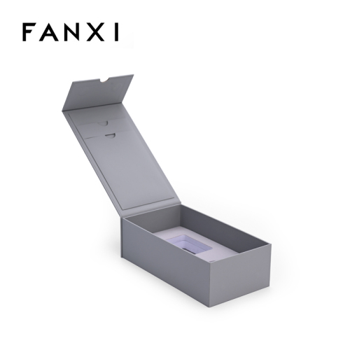 Custom magnetic cardboard box for jewelry box packaging