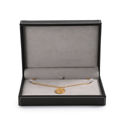 FANXI custom pu leather necklace box pendant box
