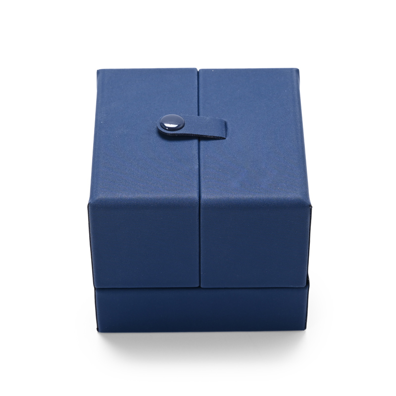 Fashion mold double opended jewelry box for rings pendant