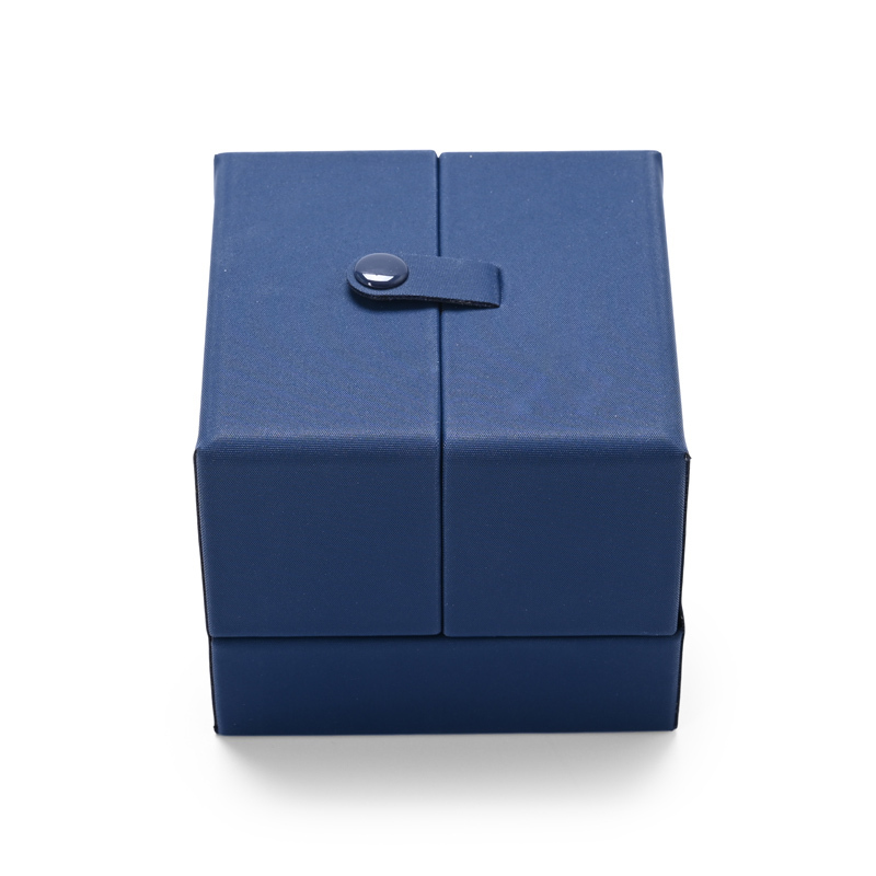 Fashion mold double opended jewelry box for rings pendant