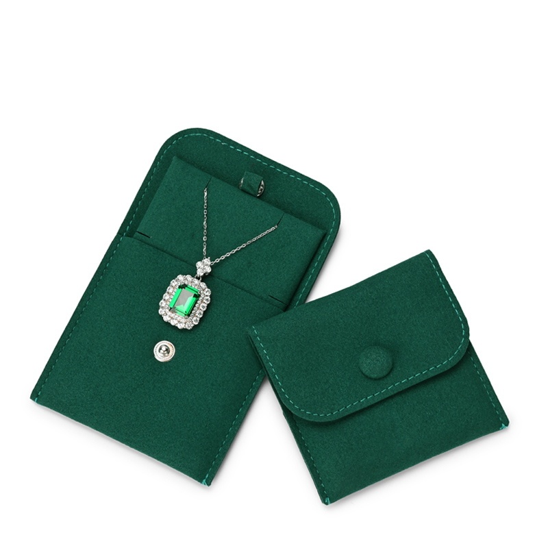 FANXI new arrival soft microfiber pouch with insert for jewelry package D059
