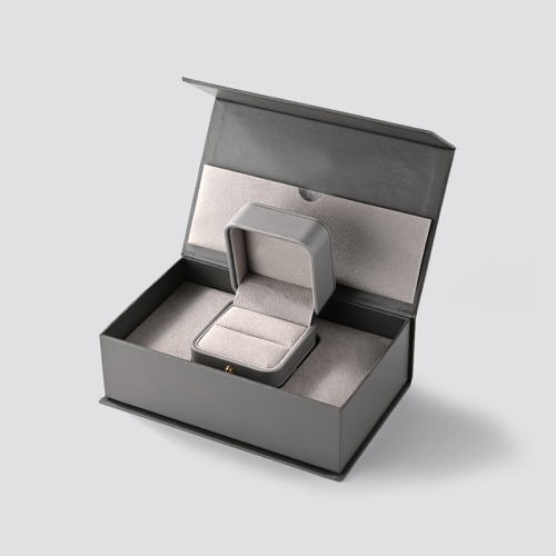 FANXI popular design custom jewelry box with magnetic outer box