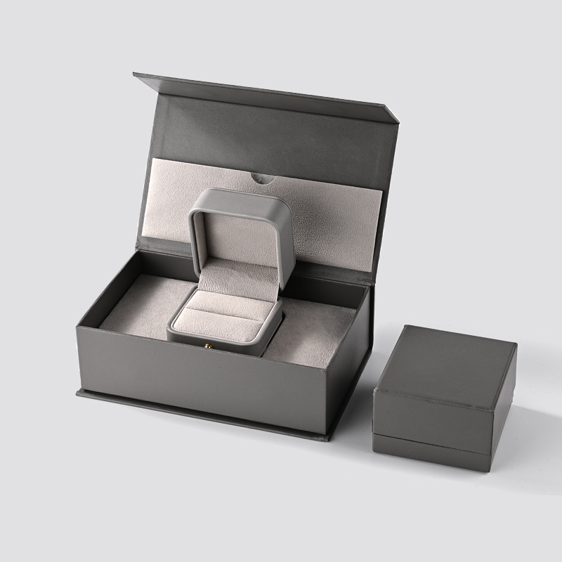 FANXI popular design custom jewelry box with magnetic outer box