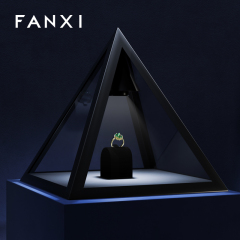FANXI original design fashion triangle jewelry display case jewelry cabinet ZG00501