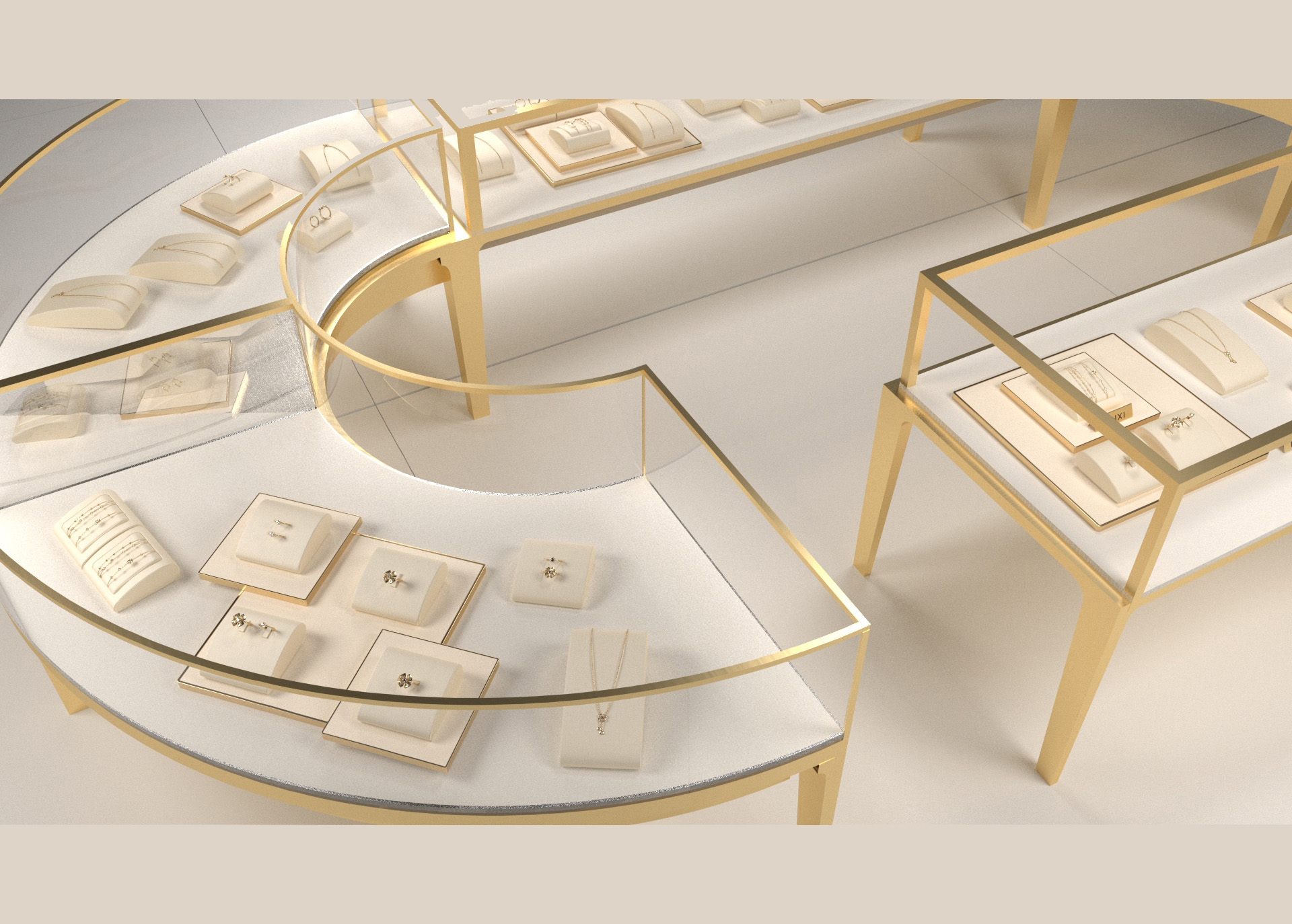 What is a Design Jewelry Showcase？