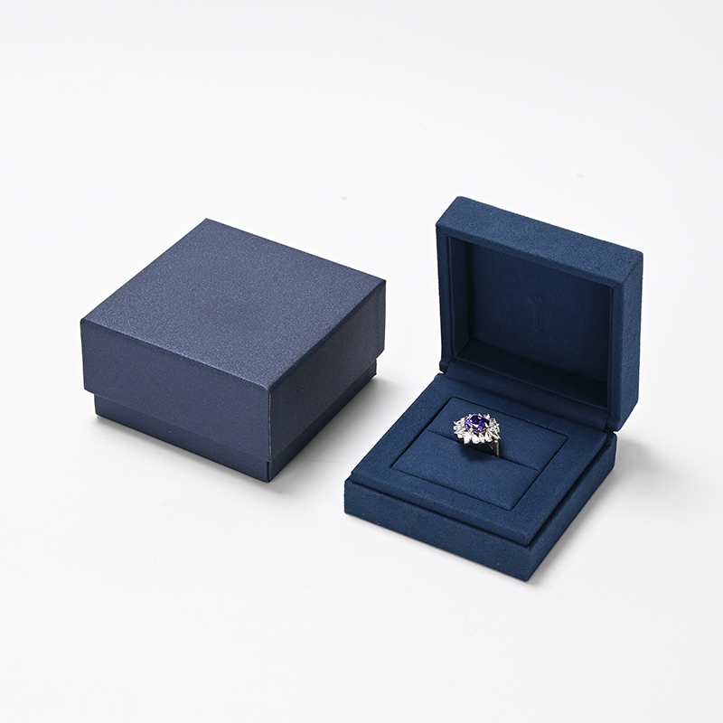 FANXI Wholesale gift boxes custom logo paper jewelry packaging boxes ring boxes