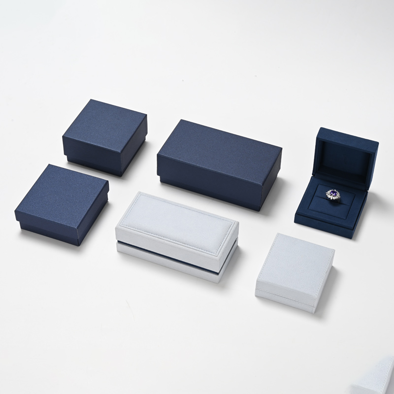 FANXI Wholesale gift boxes custom logo paper jewelry packaging boxes ring boxes