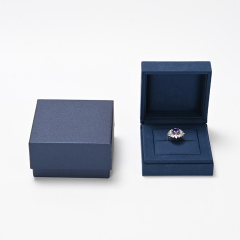 FANXI Wholesale gift boxes custom logo paper jewelry packaging boxes ring boxes
