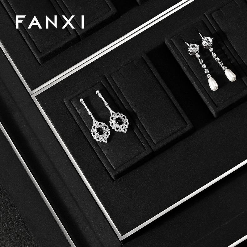 FANXI TT370 professional jewelry display stand for luxury jewelry display props custom jewelry stand display set