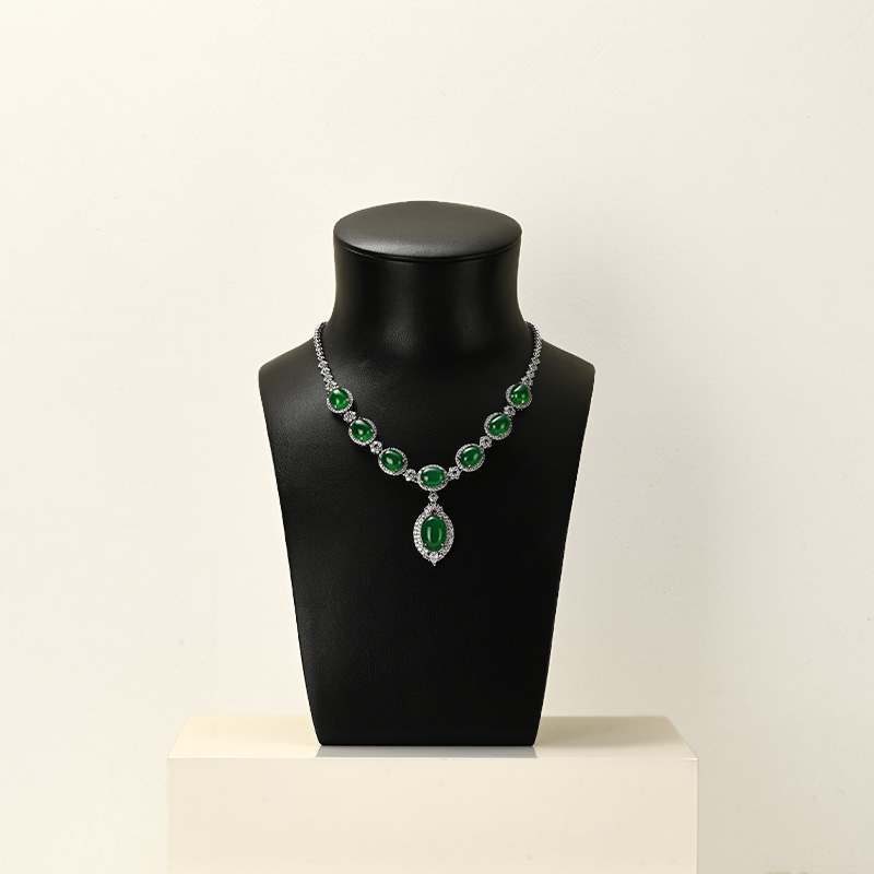 FANXI factory wholesale custom necklace earring display bust jewelry display stand