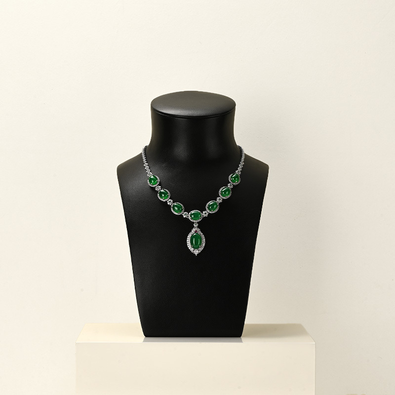 FANXI factory wholesale custom necklace earring display bust jewelry display stand