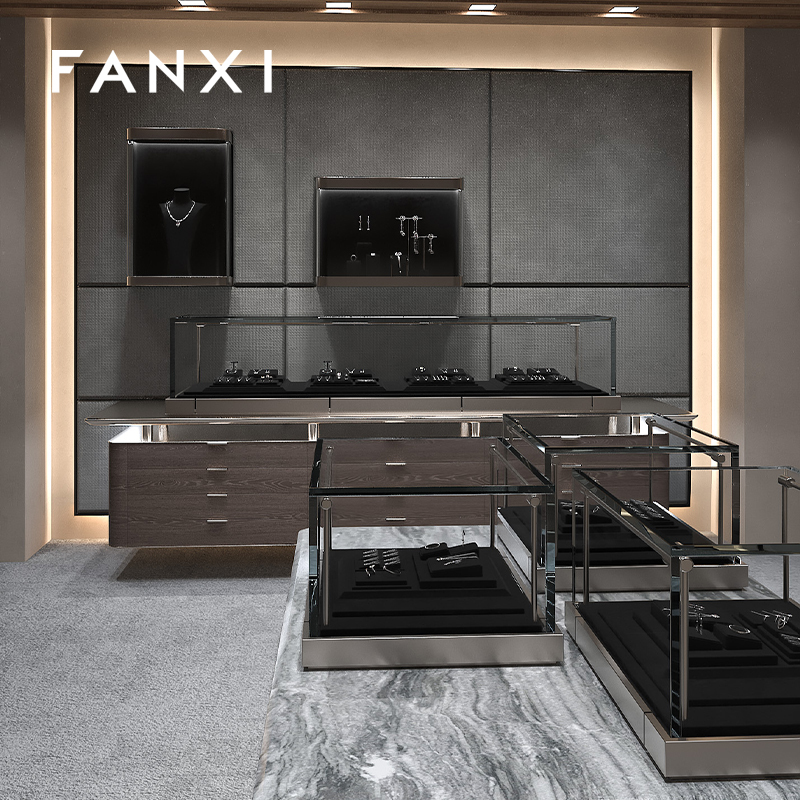 FANXI Originality DIY jewelry display stand for luxury jewelry display props custom jewelry stand display set